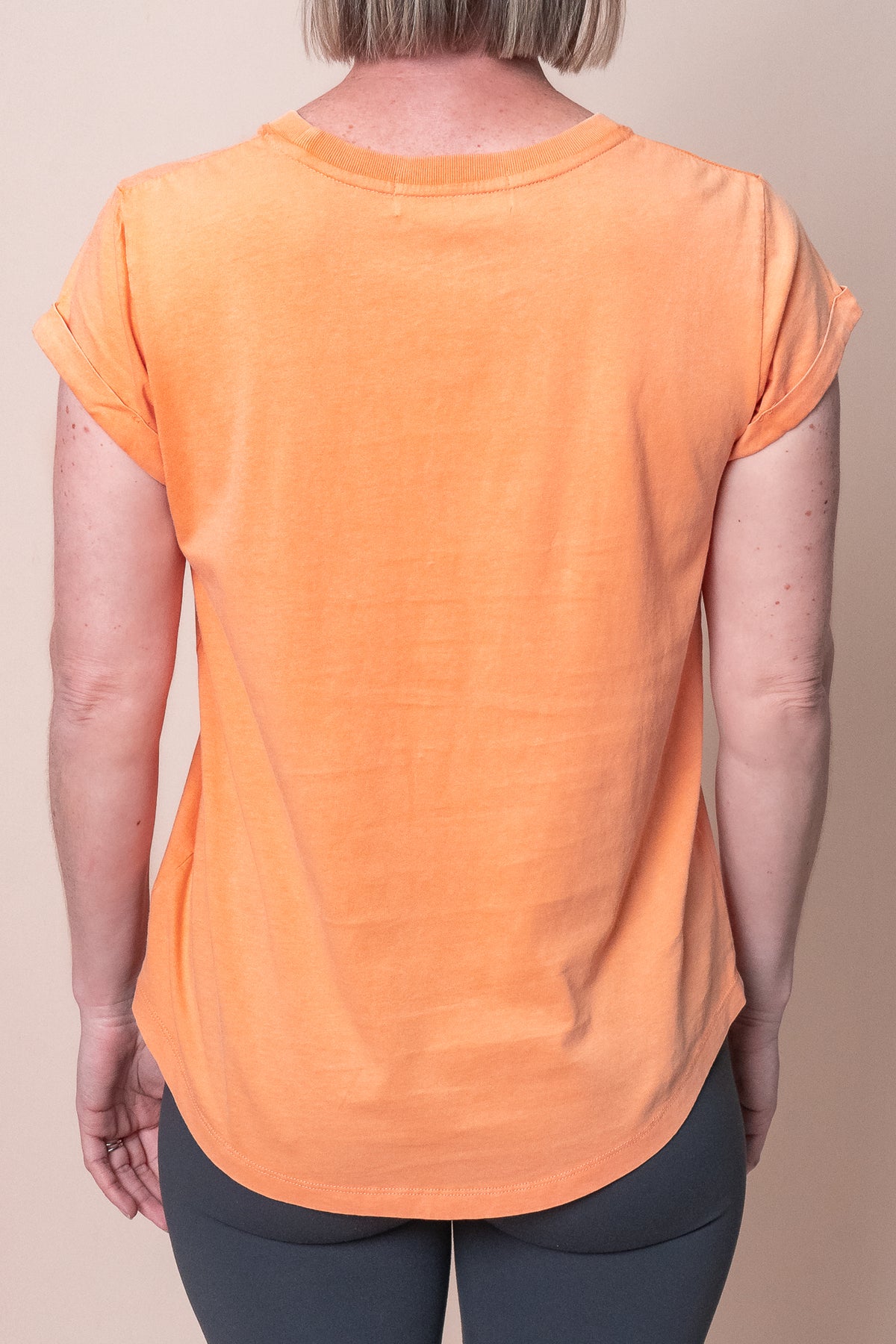 Signature Tee in Tangerine - Foxwood