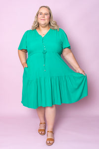 Adele Dress in Green