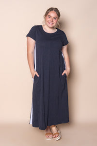 Recovery Dress in Navy and White - Foxwood