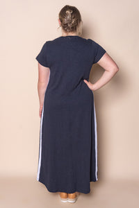 Recovery Dress in Navy and White - Foxwood