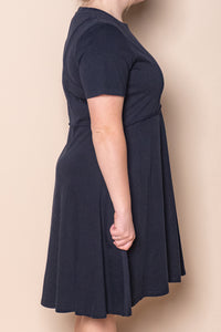 Eva Dress in Navy - Foxwood