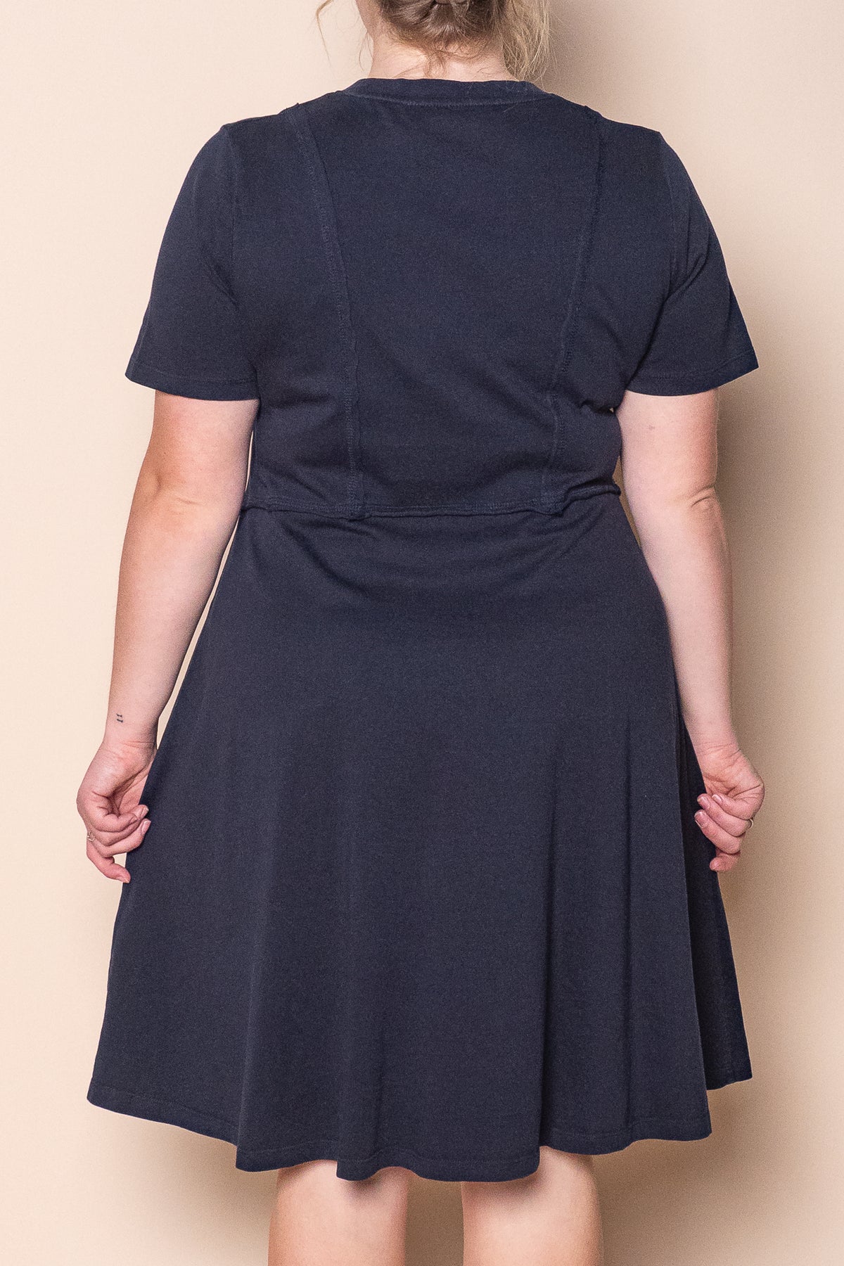 Eva Dress in Navy - Foxwood