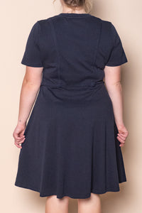 Eva Dress in Navy - Foxwood