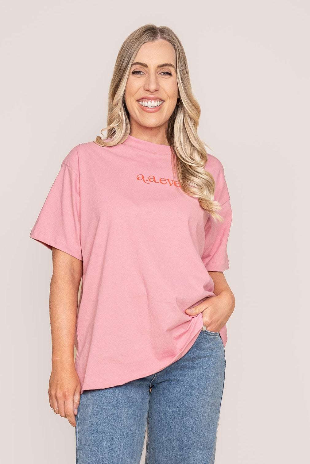 You Are Fabulous Relaxed Tee in Orchid - All About Eve