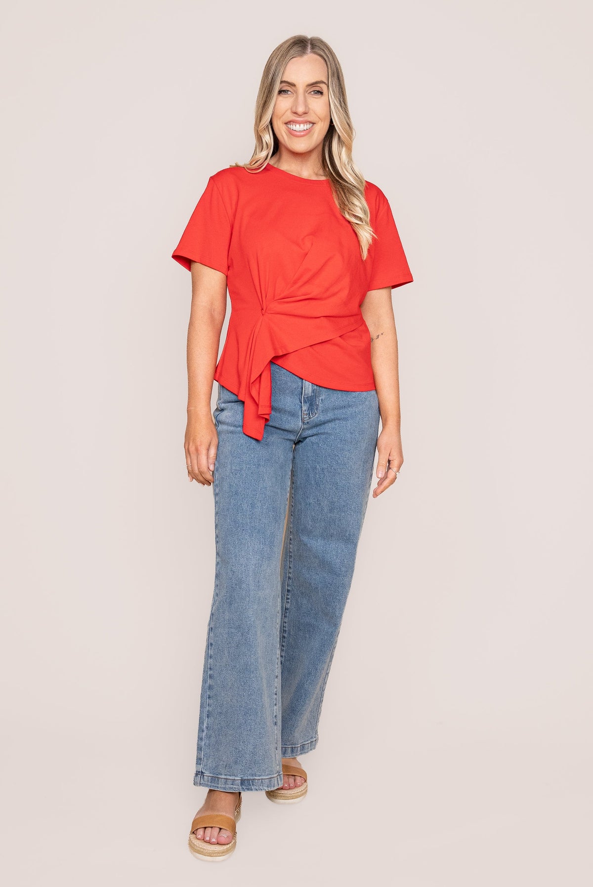 Greta Top in Red