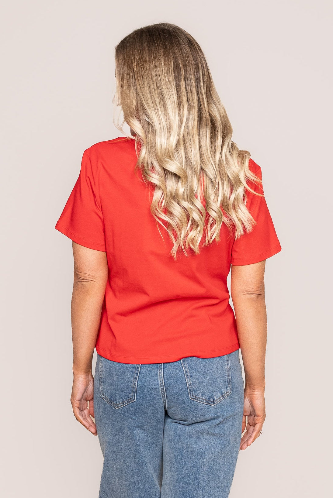 Greta Top in Red