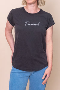 Signature Tee in Black - Foxwood