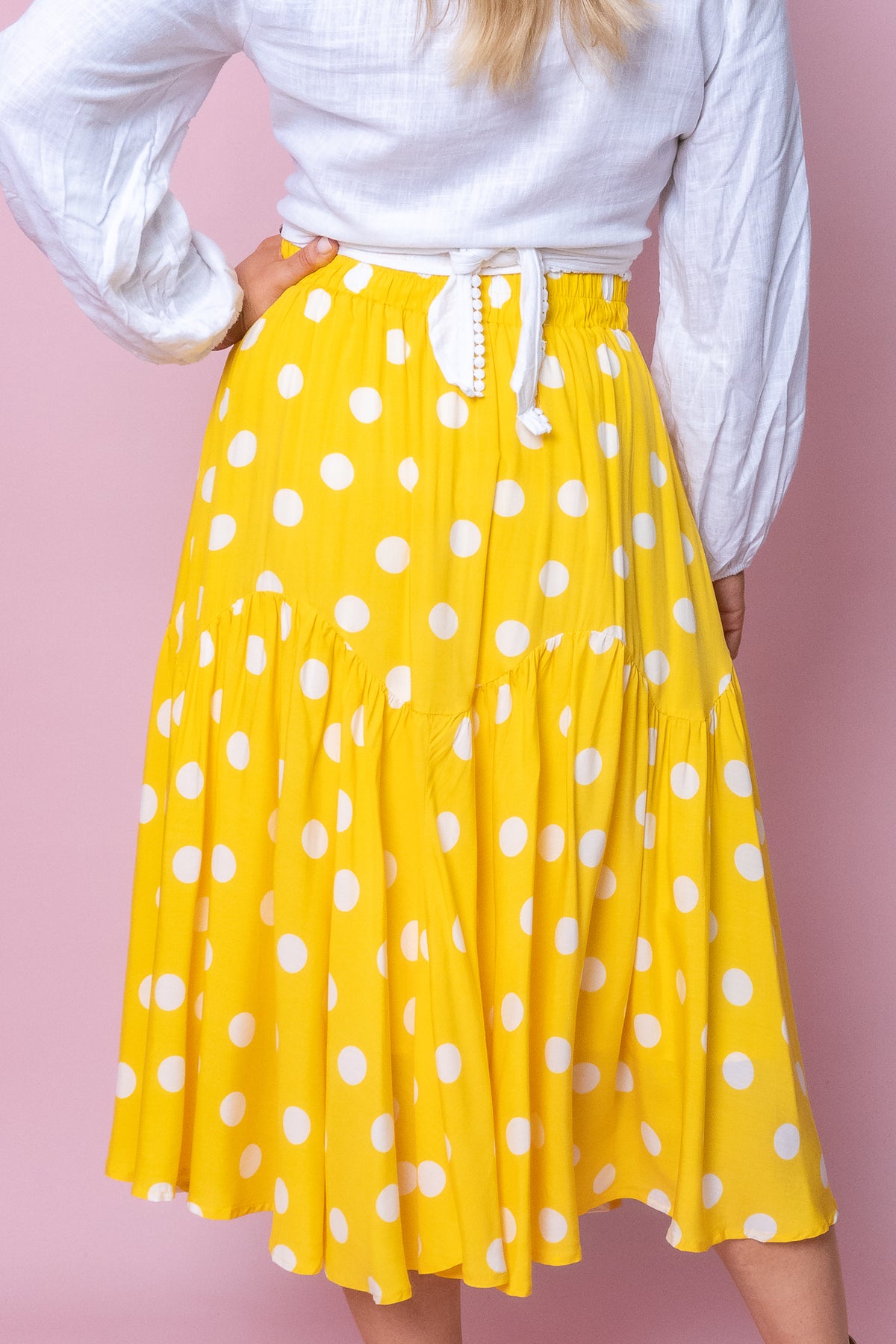 Jezabel Skirt in Canary Yellow