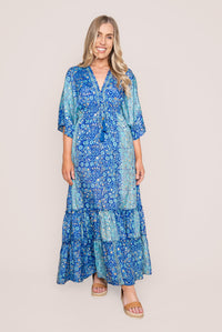 Maje Maxi Dress in Blue