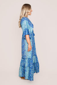 Maje Maxi Dress in Blue