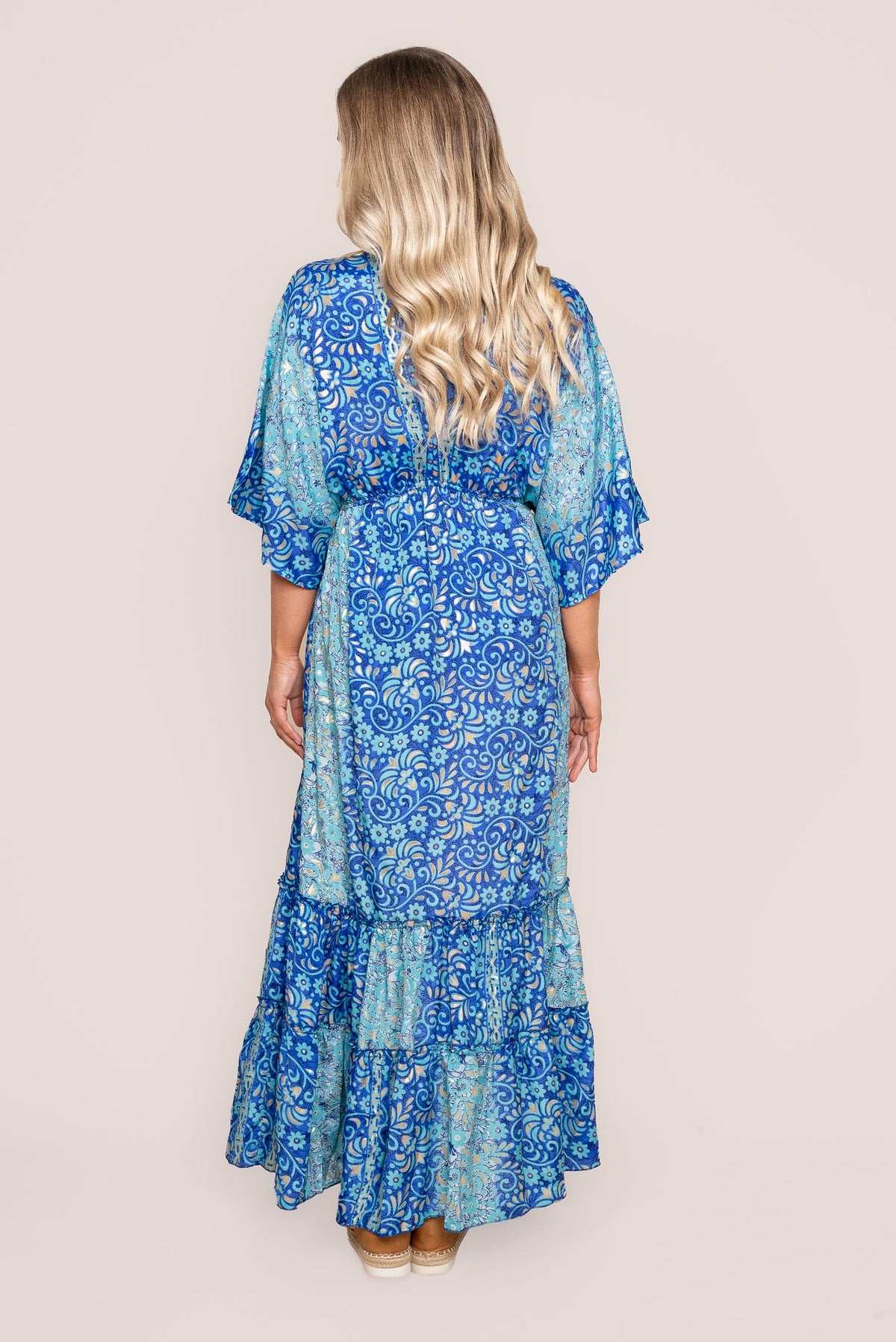 Maje Maxi Dress in Blue