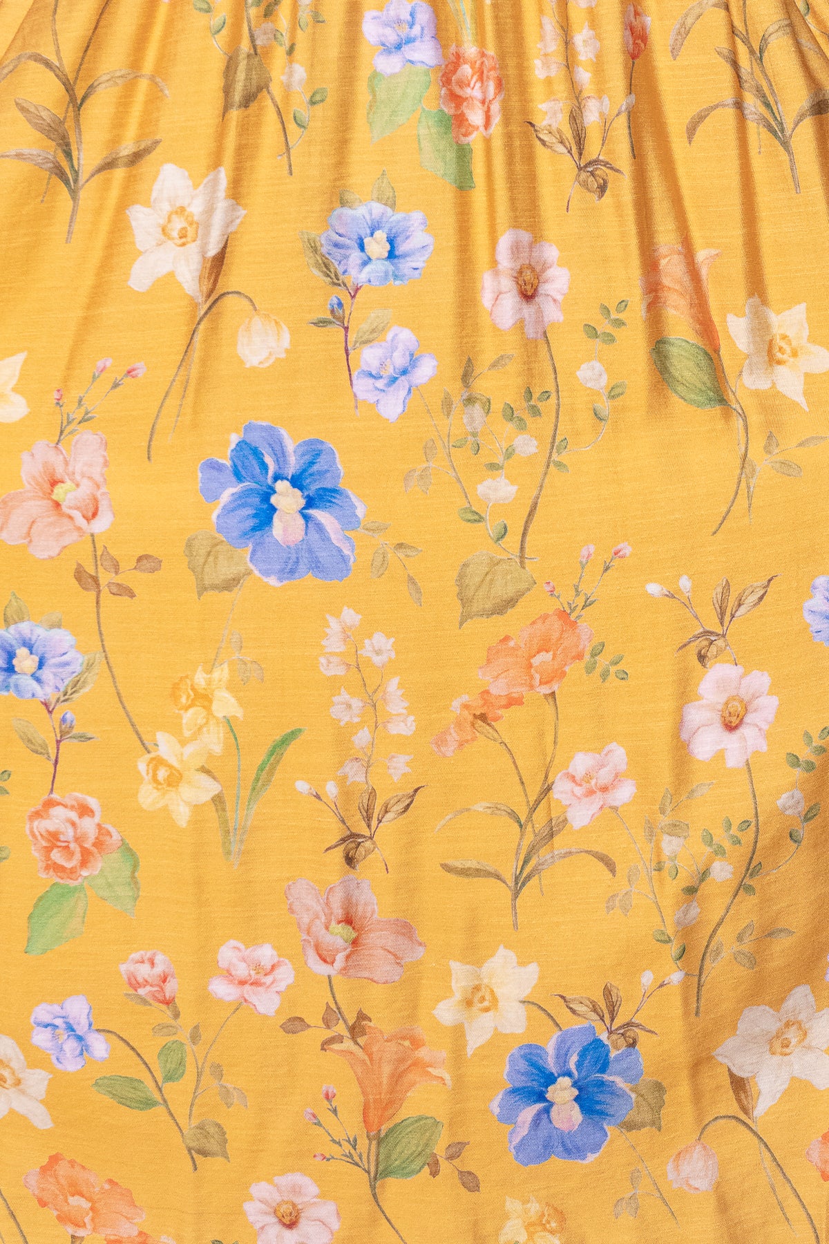 Anna Midi Dress in Marigold