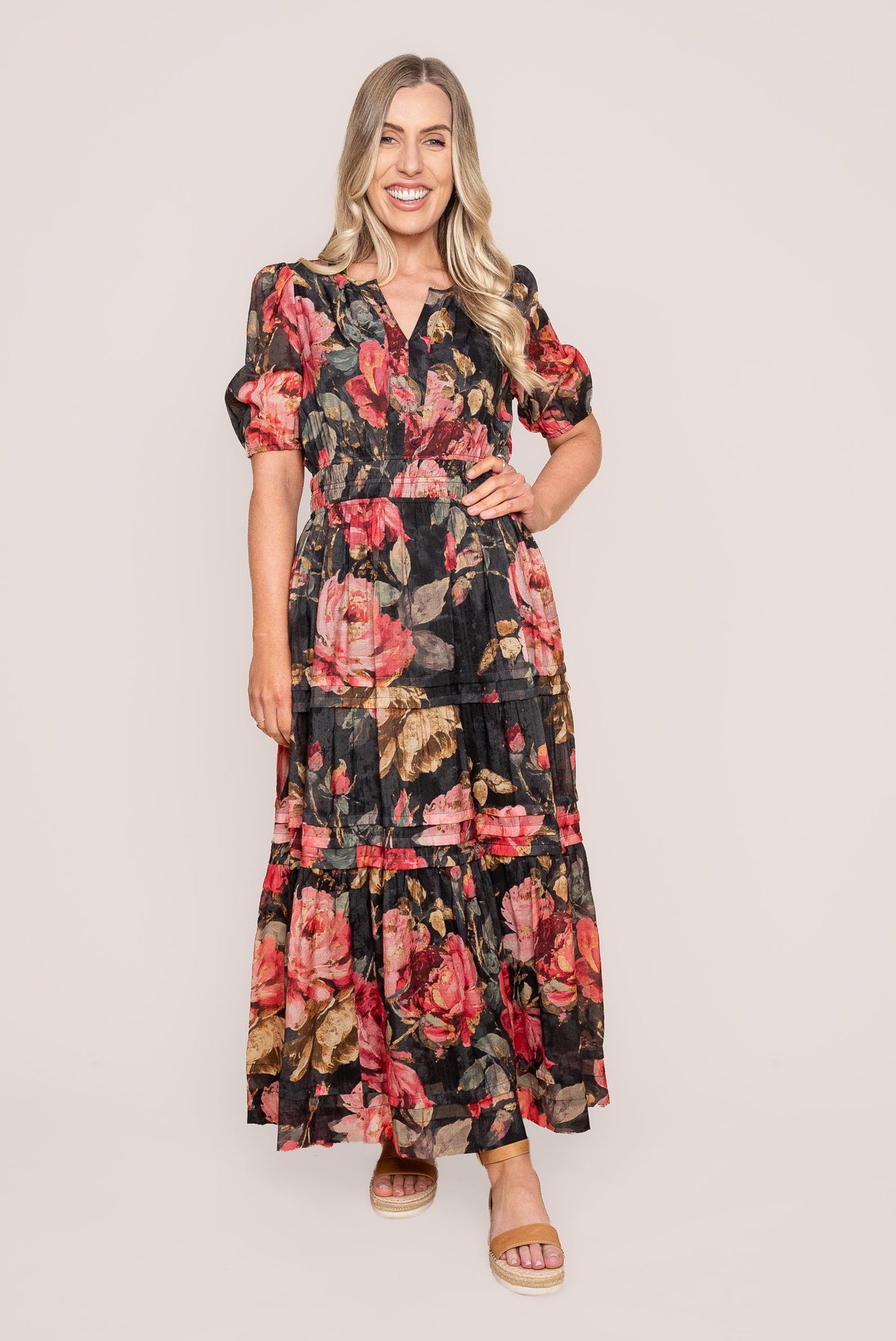 Bree Maxi Dress in Black