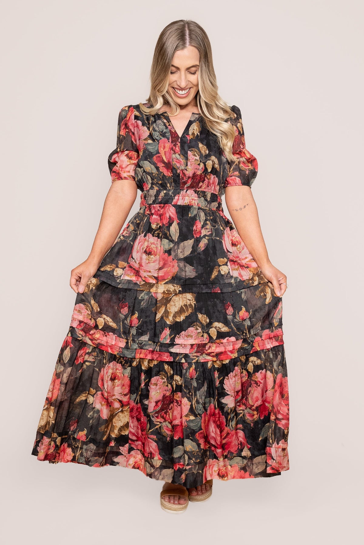 Bree Maxi Dress in Black