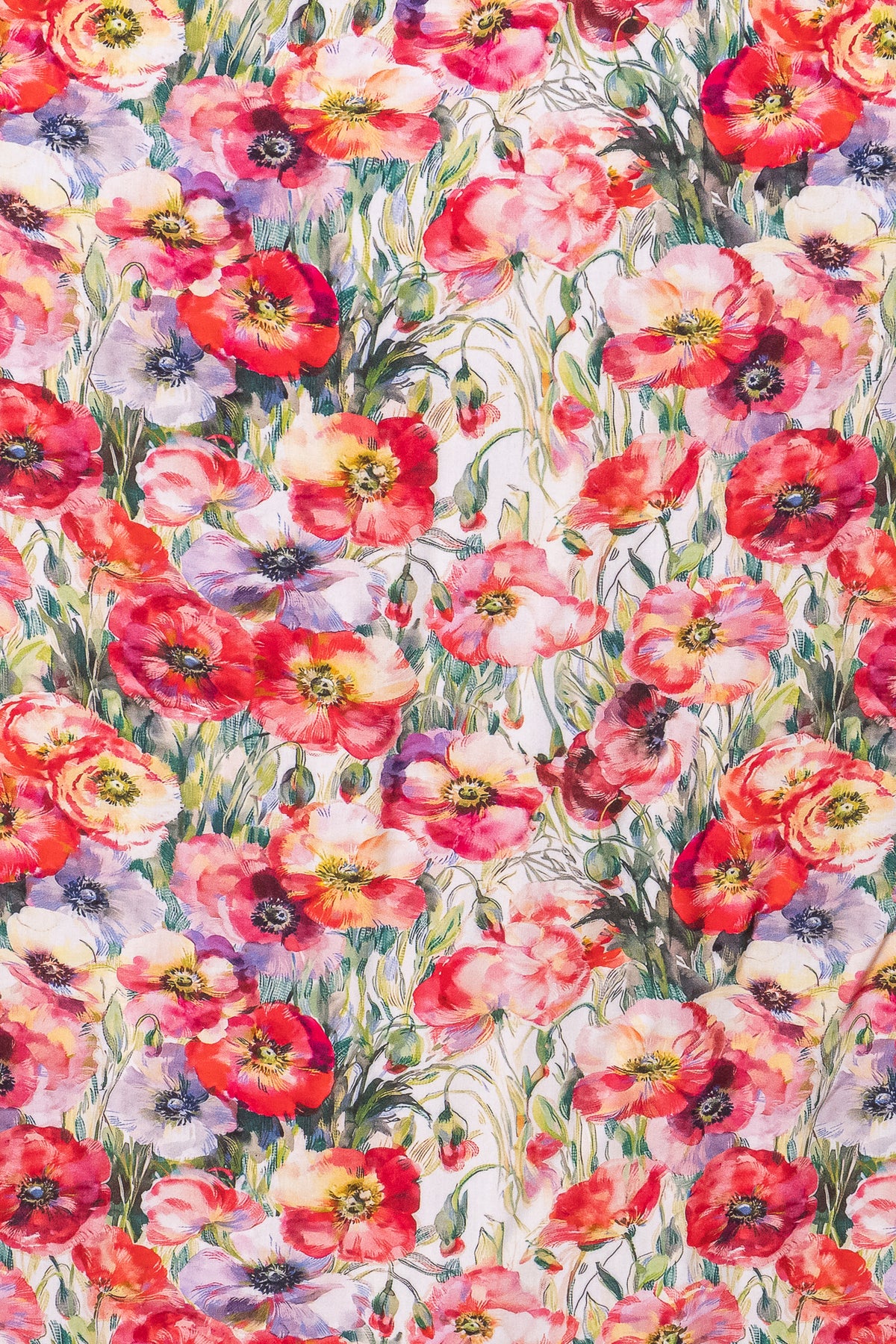 Korinna Midi Dress in Red Multi