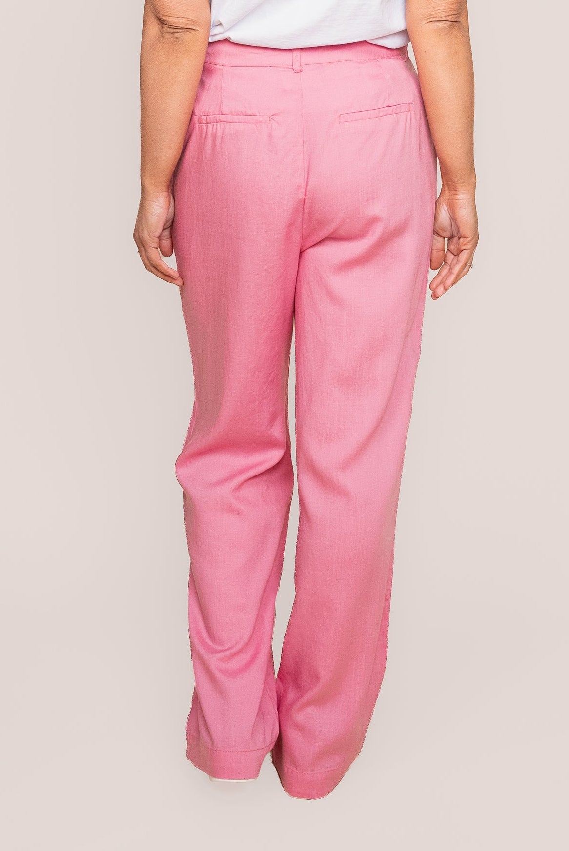 Fern Linen Pants in Orchid - All About Eve