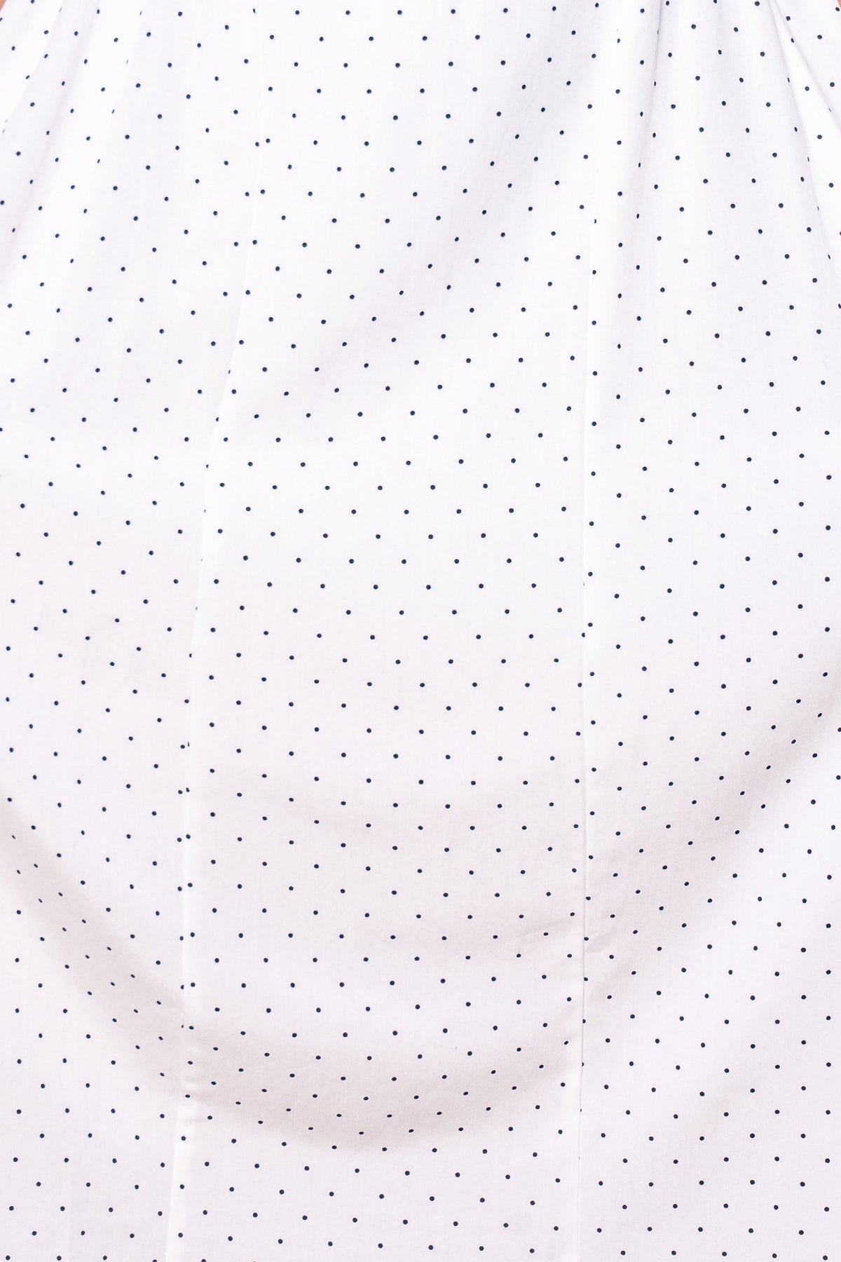 Judith Polka Dot Midi Dress in White