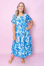 Romilla Dress in Cobalt Blue