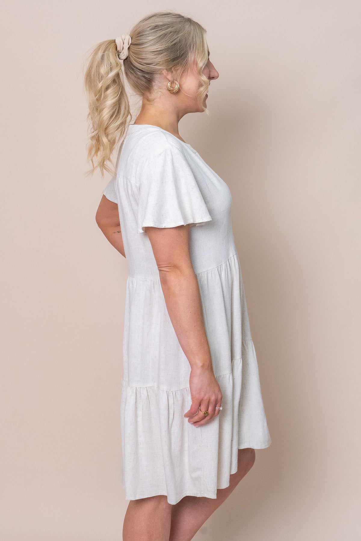 Alfie Dress in Sand - Final Sale