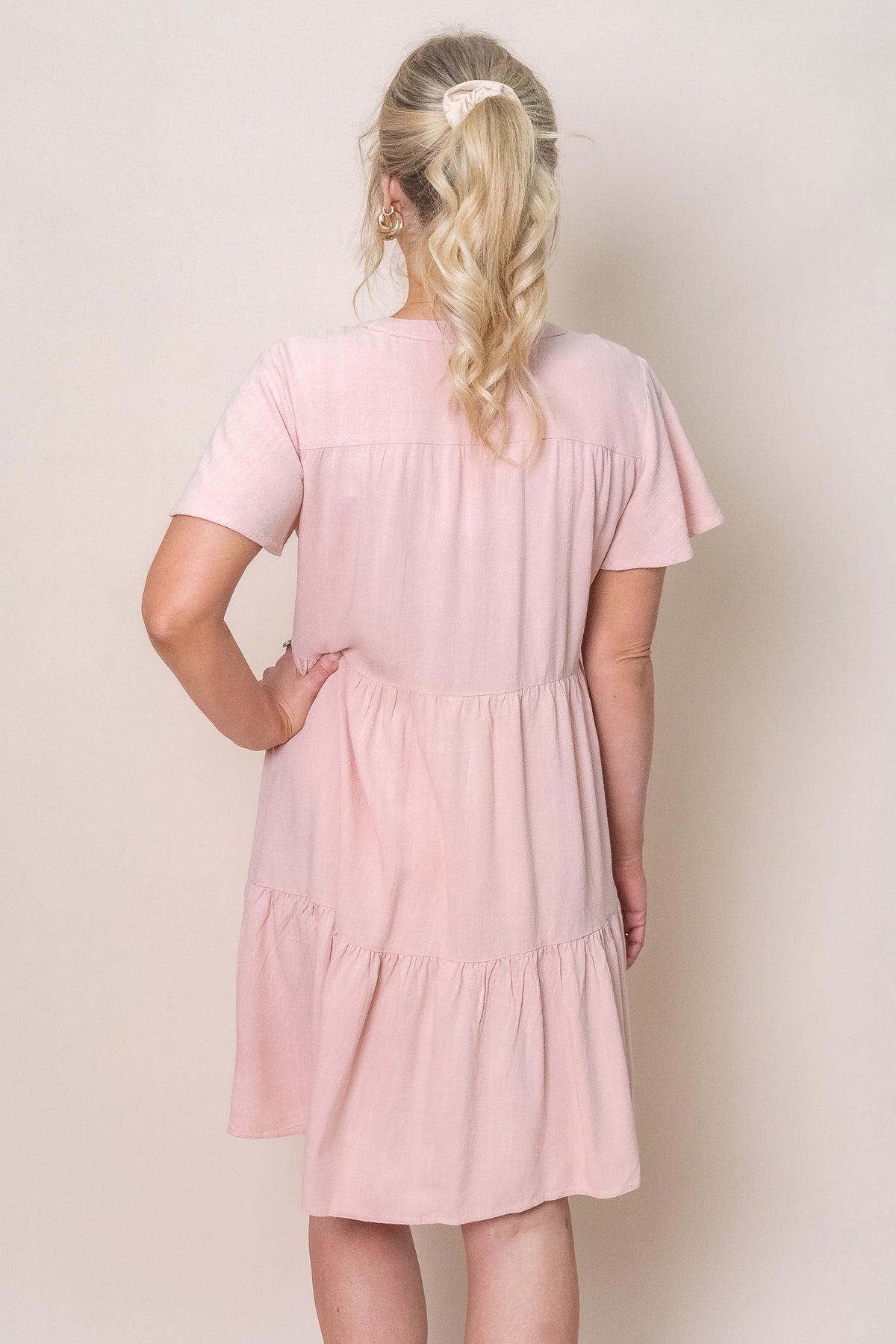 Alfie Dress in Blush