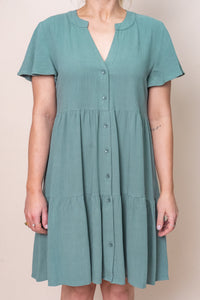 Alfie Dress in Sea Green