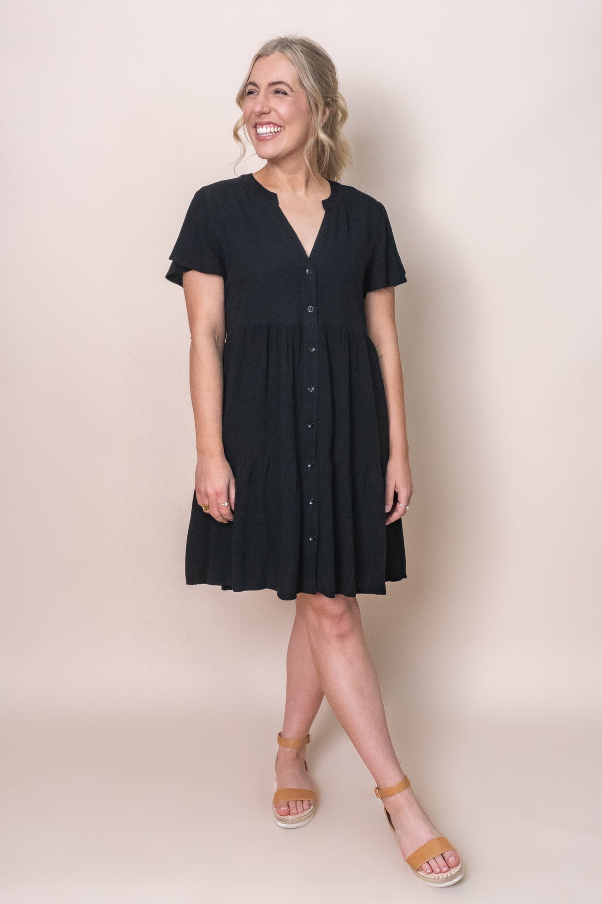 Alfie Dress in Black