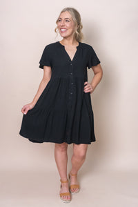 Alfie Dress in Black