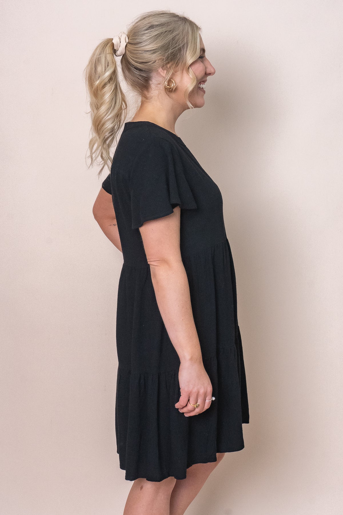 Alfie Dress in Black