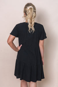 Alfie Dress in Black