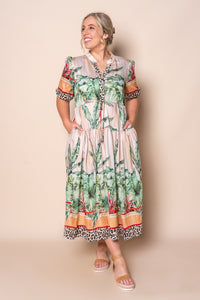 Jesper Midi Dress in Green