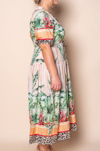 Jesper Midi Dress in Green