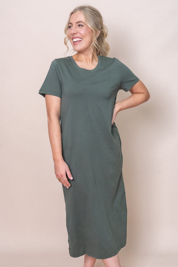 Rhythm Dress in Khaki - Foxwood