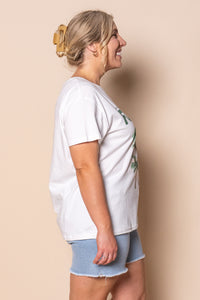 Malibu Tee in Vintage White - Foxwood