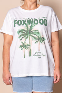 Malibu Tee in Vintage White - Foxwood