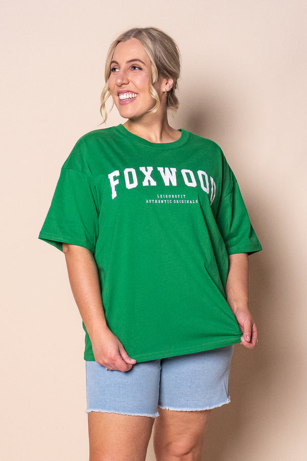Interval Tee in Green - Foxwood