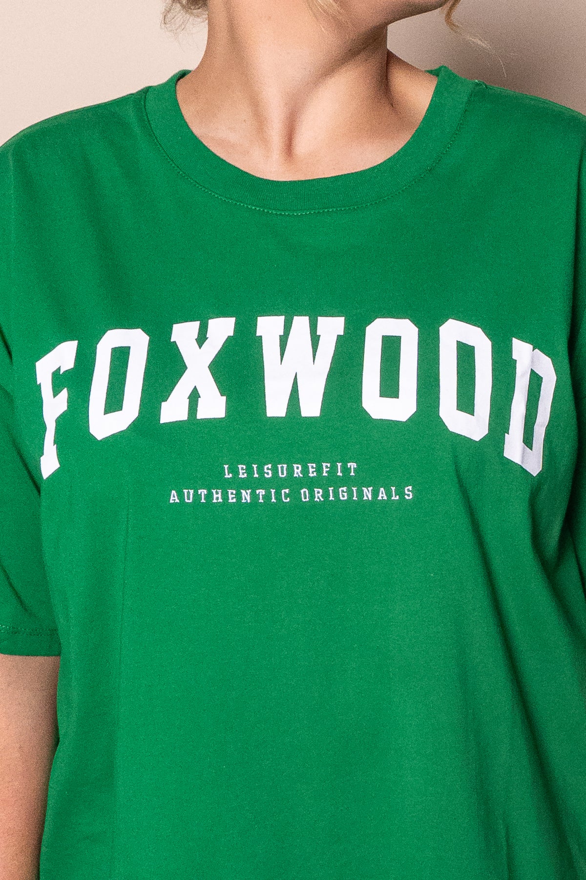 Interval Tee in Green - Foxwood