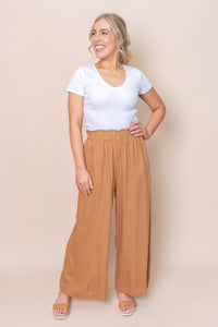 Arianna Pants in Tan