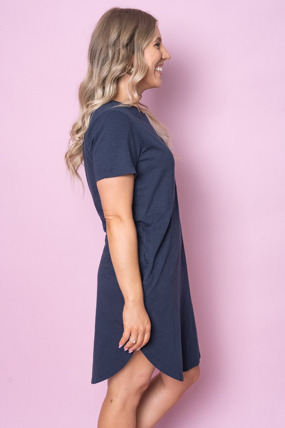 Bay Dress in Dark Sapphire - Foxwood