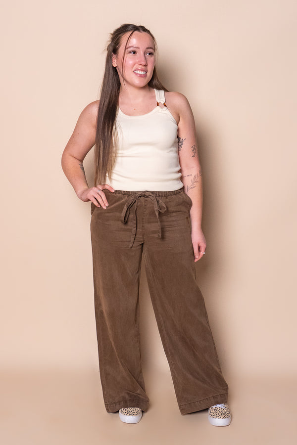 Toni Pants in Chocolate