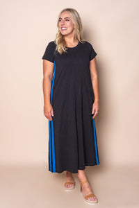 Recovery Dress in Black and Blue - Foxwood
