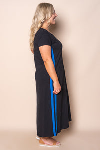 Recovery Dress in Black and Blue - Foxwood