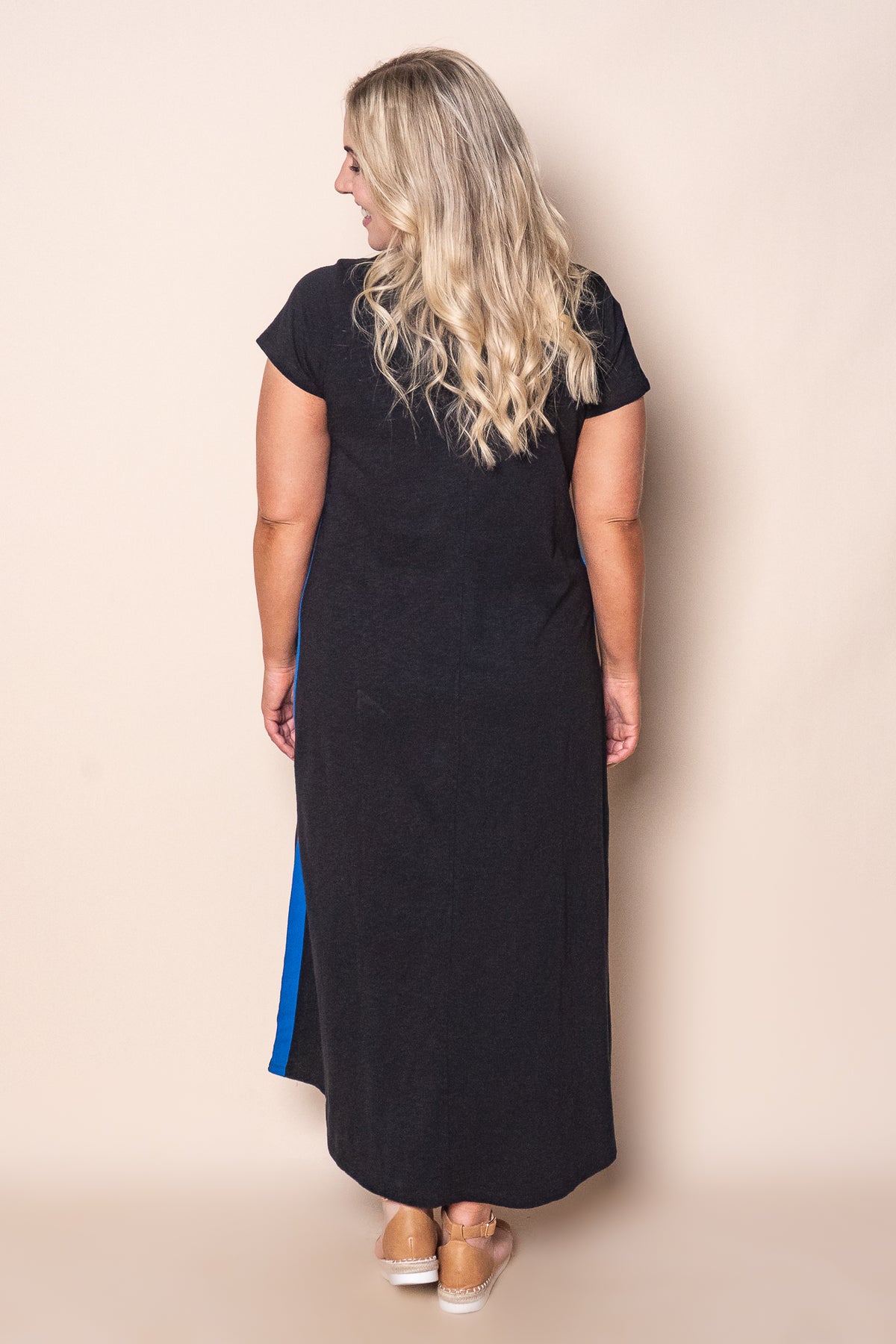 Recovery Dress in Black and Blue - Foxwood