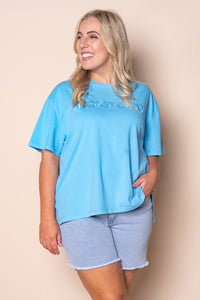 Simplified Tee in Sky - Foxwood