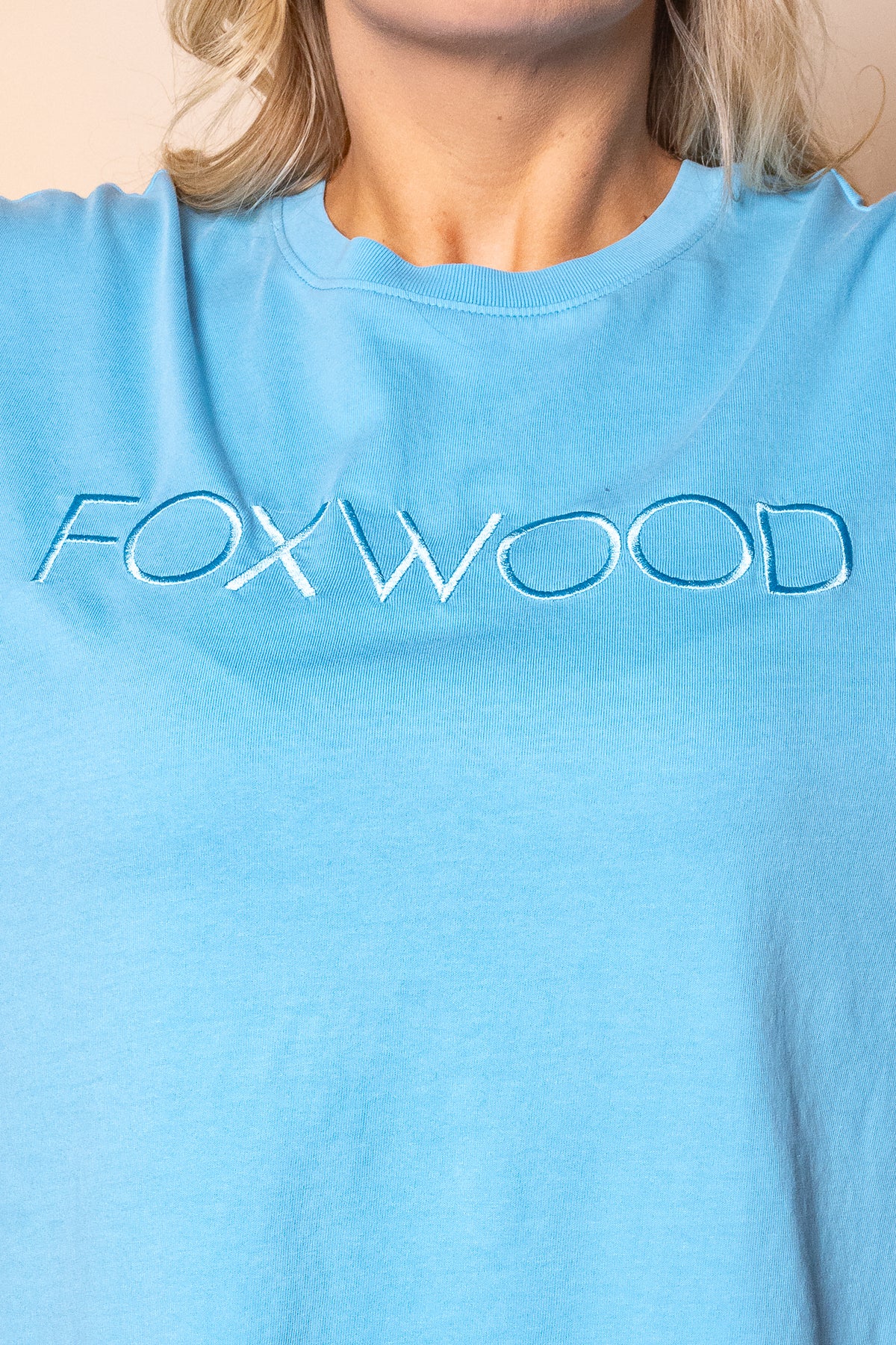 Simplified Tee in Sky - Foxwood