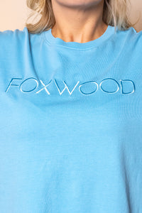 Simplified Tee in Sky - Foxwood
