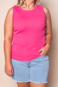 Iris Tank in Hot Pink - Foxwood