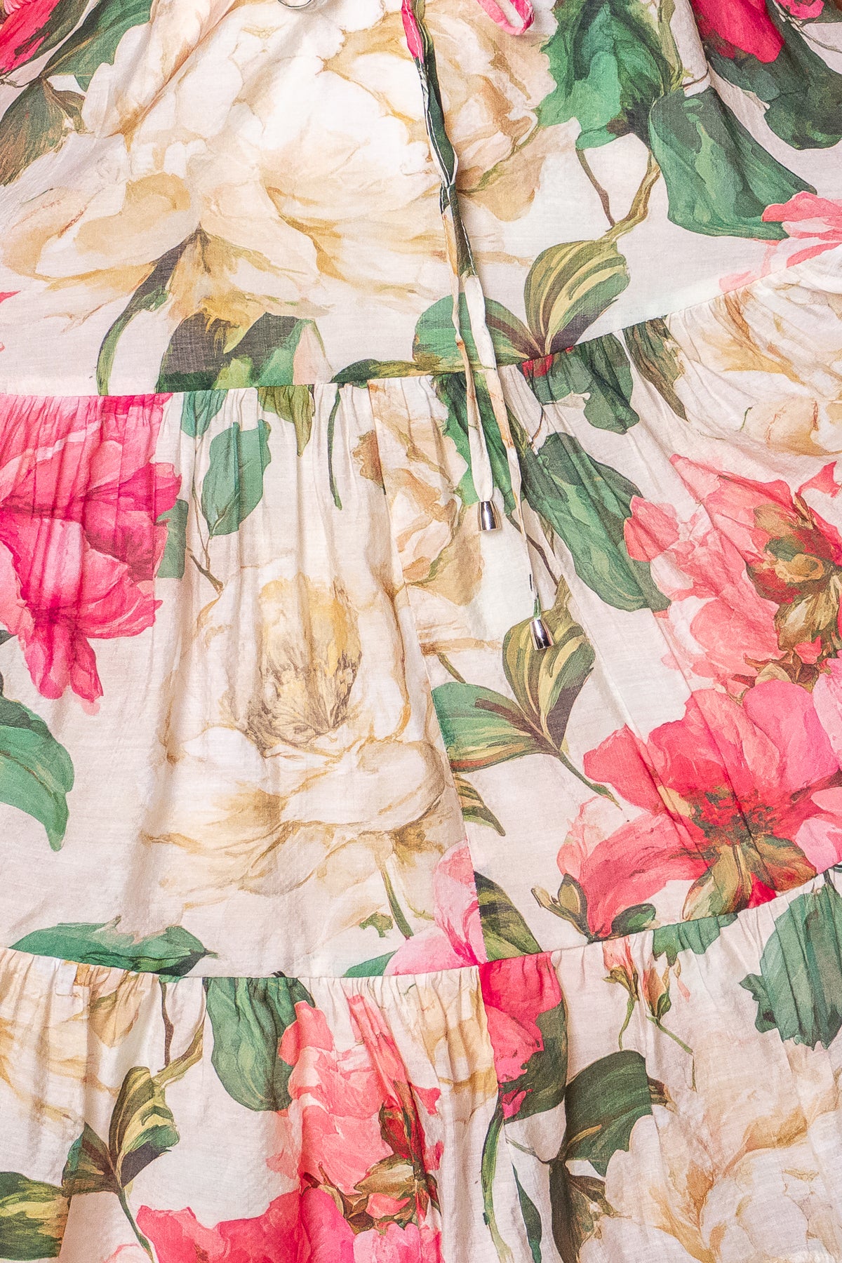 Ginger Floral Dress in Pink Multi