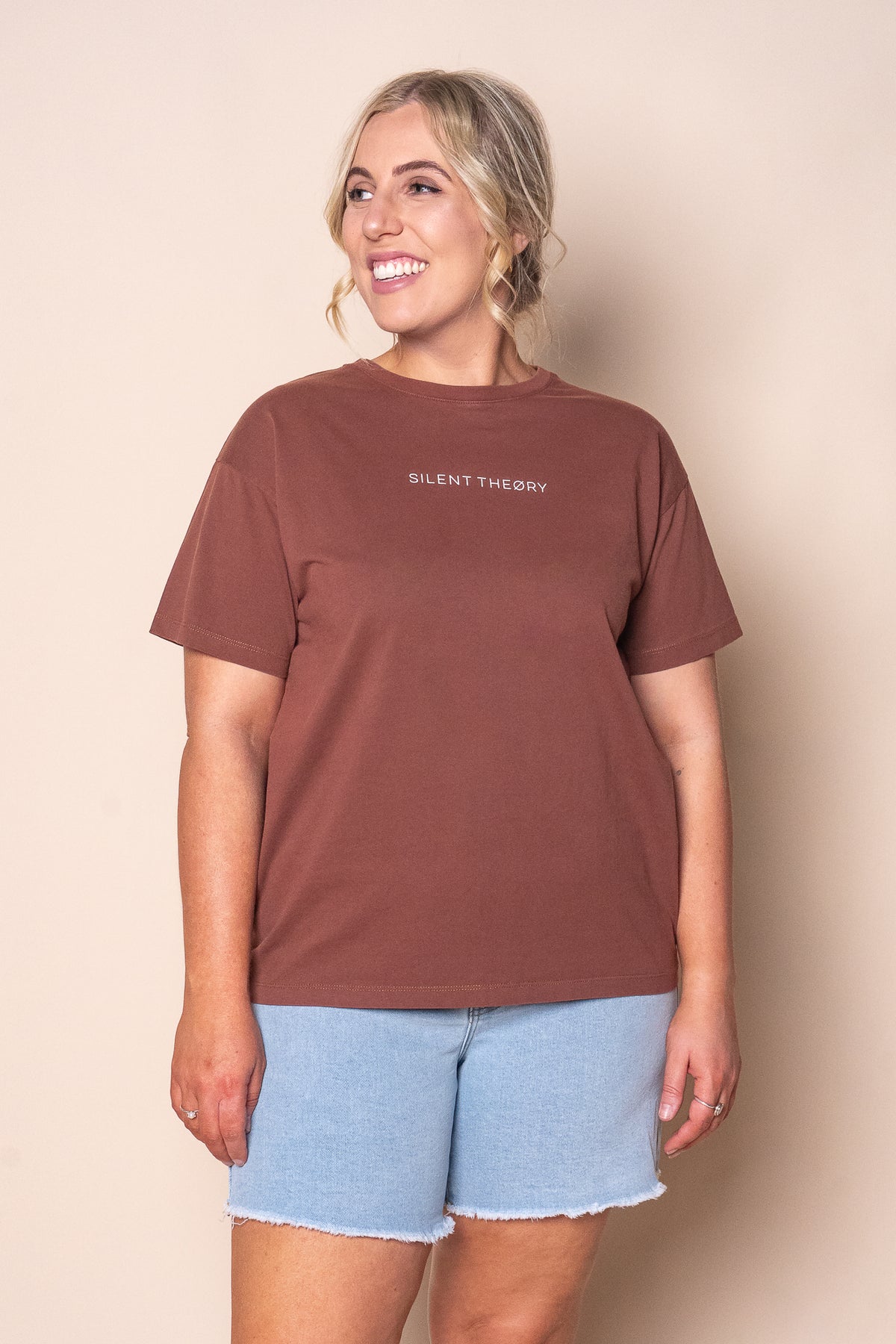 Logo Tee in Brown - Silent Theory