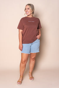 Logo Tee in Brown - Silent Theory