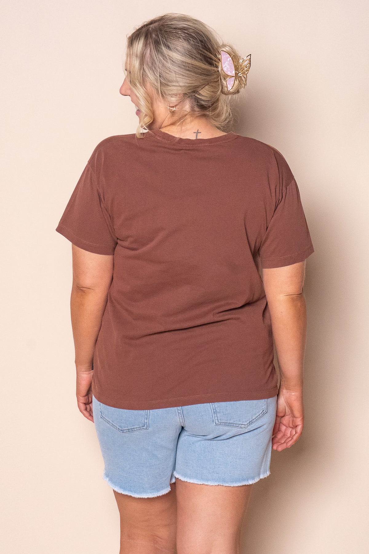 Logo Tee in Brown - Silent Theory